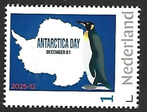 Netherlands 2025-12 Antarctica: Antarctica day December 01 Penguin MNH