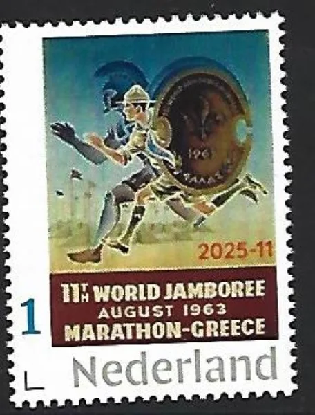 Nederland 2025-11 World Scouting Jamboree Athens 1963 postfris/mnh
