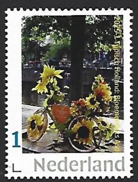 Netherlands 2025-1 Typical Holland: Flower Bicycle Flowerbike Amsterdam MNH