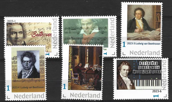 Nederland 2023 Ludwig van Beethoven yearset postfris/mnh