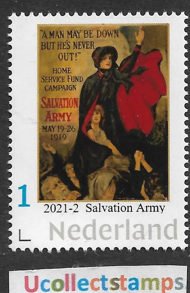 Netherlands 2021-2 Salvation Army MNH