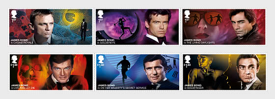 Gr. Britain 2020 James Bond postfris/mnh