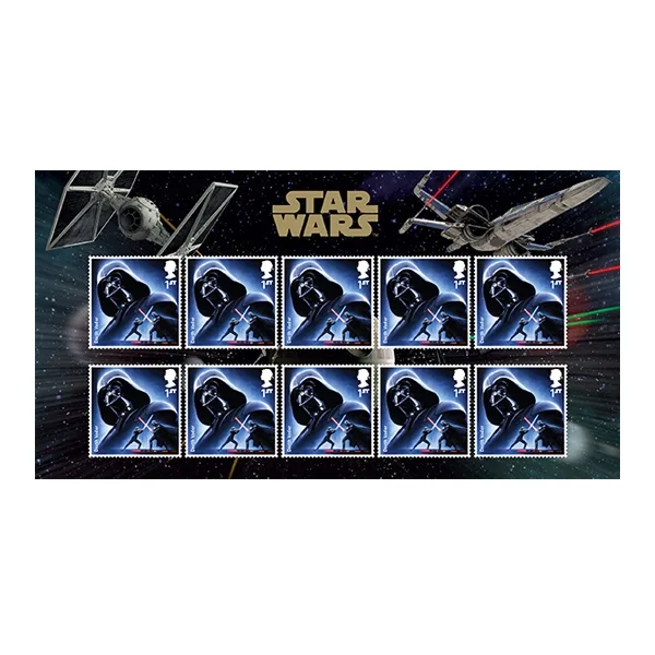 GREAT BRITAIN 2015 STAR WARS DARTH VADER pack MNH