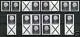 all combinations from stamp booklet 6f