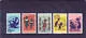 Netherlands 802-806 Child Stamps, nursery rhymes 1963 MNH