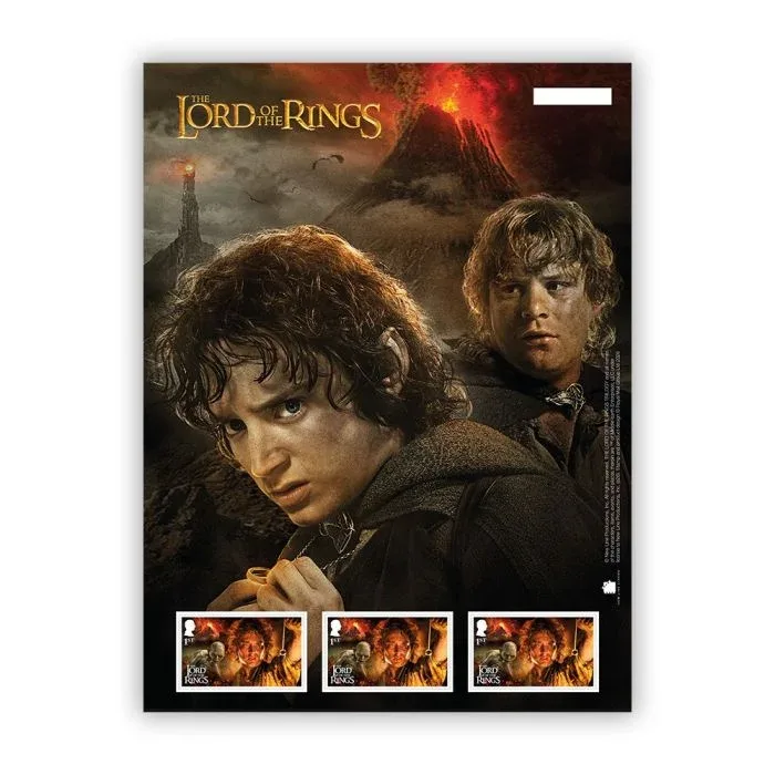 Grande-Bretagne 2026 JRR Tolkien Le Seigneur des anneaux FANSHEET 1 FRODON mnh