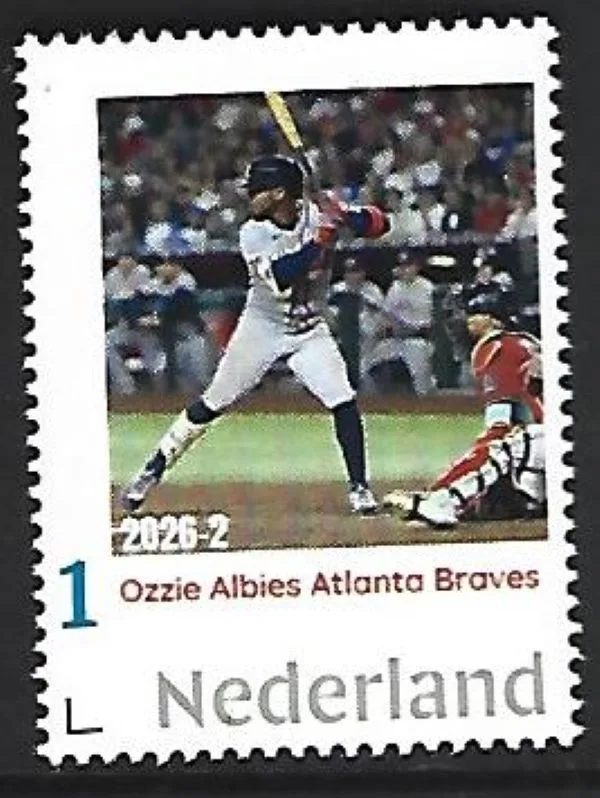 Nederland 2026-2 Honkbal Baseball: Ozzie Albies Atlanta Braves postfris/mnh