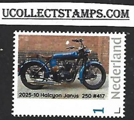 Netherlands 2025-10 Motorcycle: Halcyon Janus 250 MNH