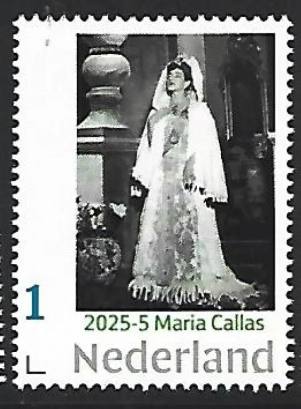 Nederland 2025-5 Maria Callas postfris/mnh