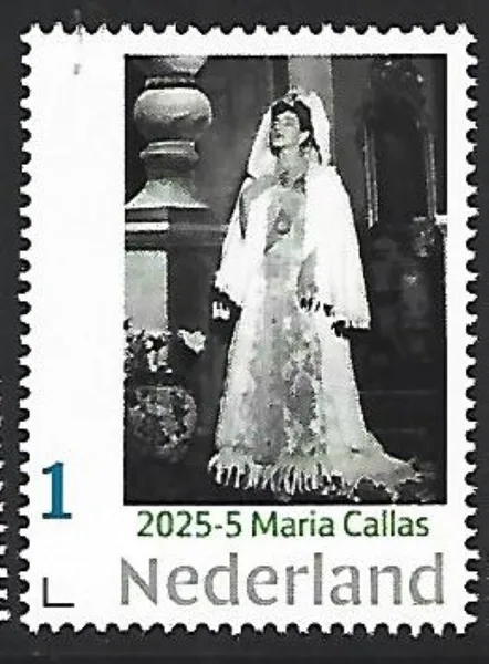 Netherlands 2025-5 Maria Callas MNH