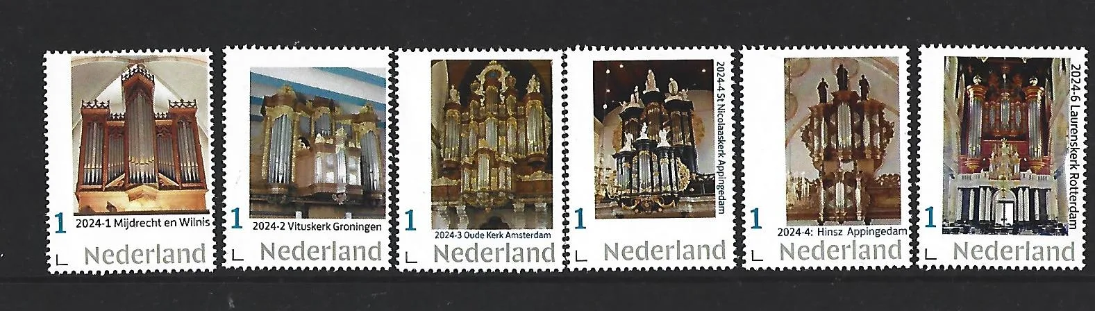 Netherlands 2024 Organ: Complete Yearset MNH