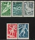 508-512 Children's stamps 1948 used