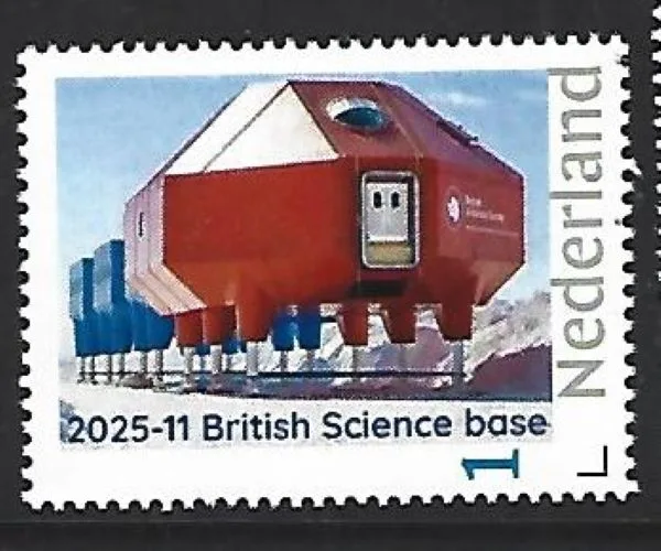 Nederland 2025-11 Antarctica: British science basis postfris/mnh