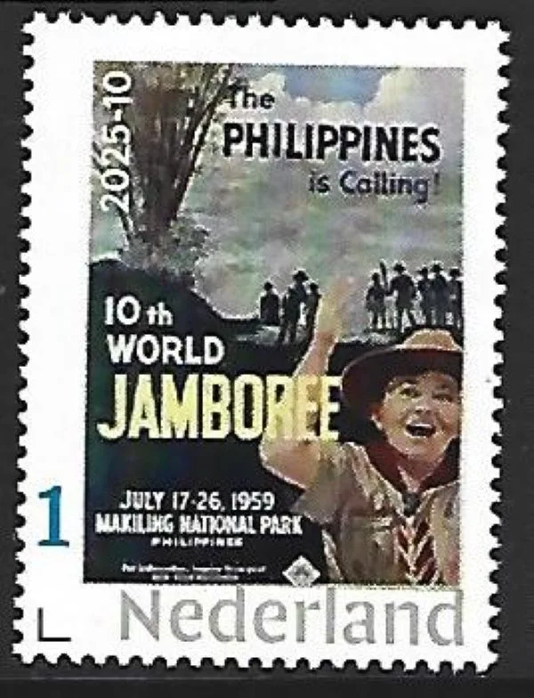 Nederland 2025-10 Padvinderij Scouting: World Jamboree Philippines 1959 postfris/mnh