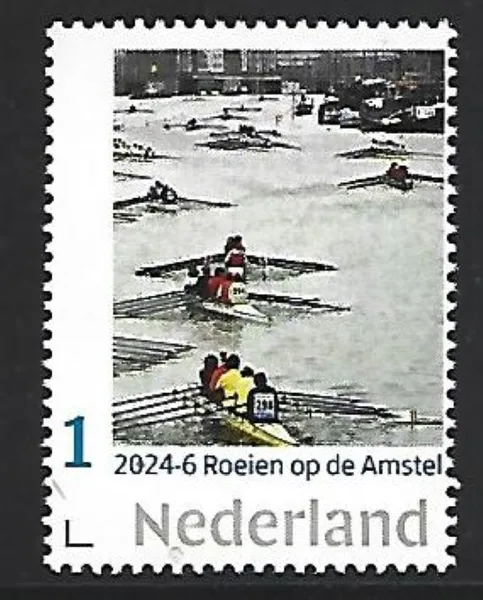 Netherlands 2024-6 Rowing on the Amstel Amsterdam MNH