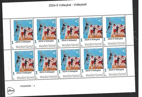 2024-5 Volleyball sheetlet MNH