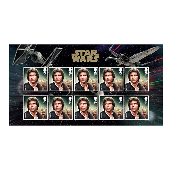 GRANDE-BRETAGNE 2015 STAR WARS HAN SOLO pack POSTFRIS-MNH