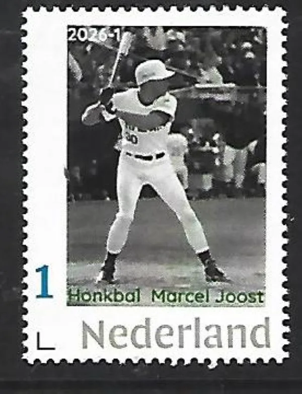 Netherlands 2026-1 Baseball: Marcel Joost MNH