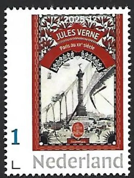 Netherlands 2025-12 Jules Verne: Paris au Siècle MNH