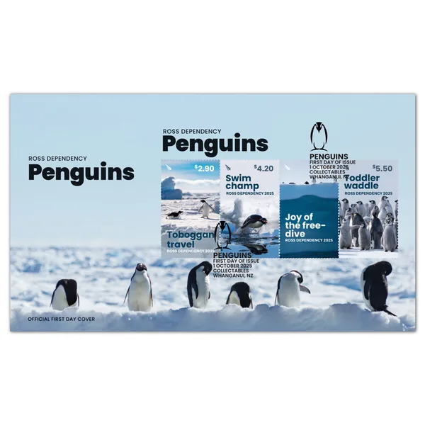 Ross Dependency 2025 Pinguins Penguins m/s FDC