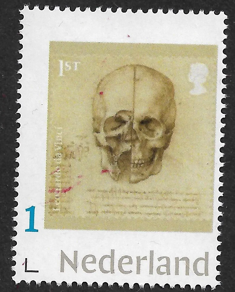 Niederlande 2019-2 Leonardo da Vinci Schädel postfrisch/ungebraucht