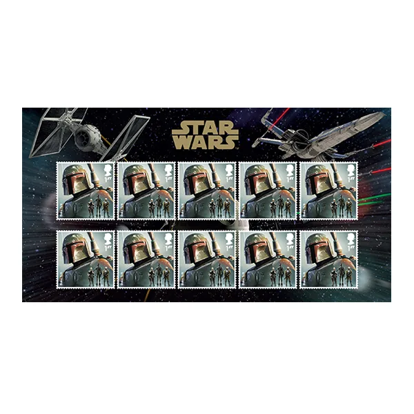 GRANDE-BRETAGNE 2015 STAR WARS BOBA FETT pack POSTFRIS-MNH
