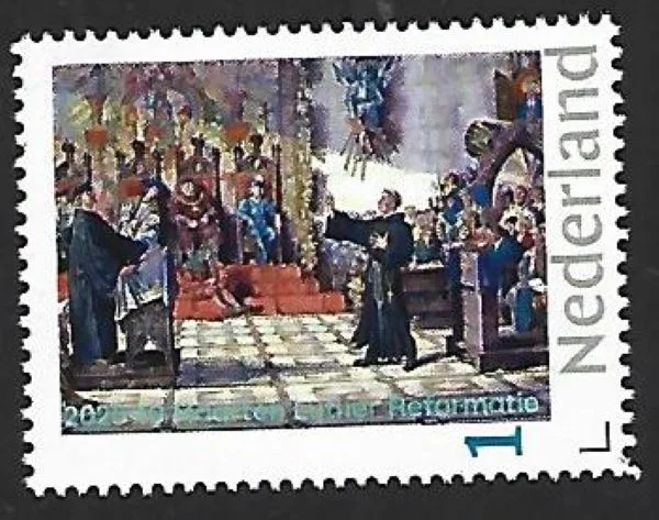 Nederland 2025-10 Reformatie: Maarten Luther postfris/mnh