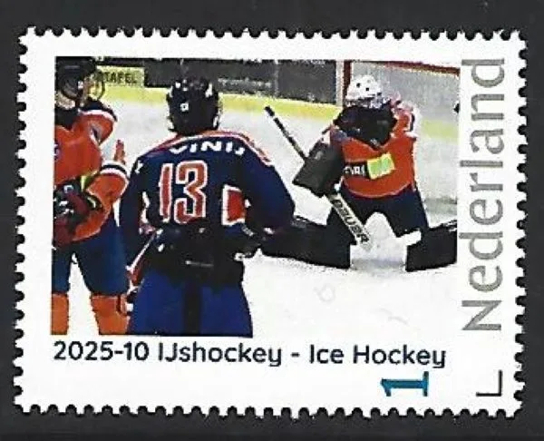 Nederland 2025-10a IJshockey Ice hockey postfris/mnh