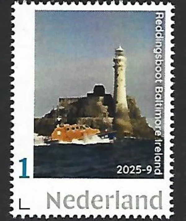 Nederland 2025-9 Reddingsboot Lifeboat Baltimore West Cord Ireland postfris/mnh