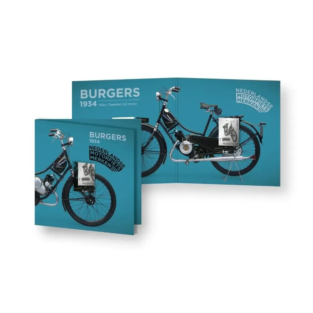 Nederland 2025-2 Motorfiets Motorcycle: Symplex 1919 ZILVER STAMP in PACK postfris/mnh