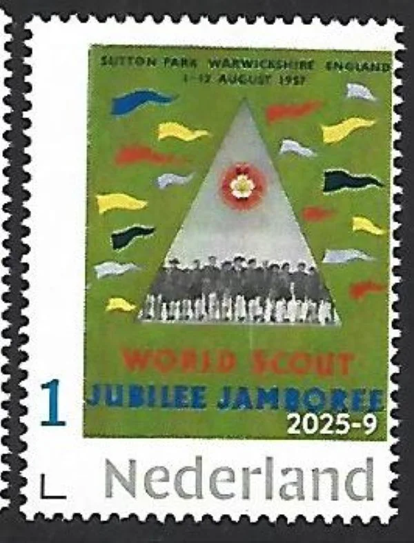 Nederland 2025-9 World Scouting Jamboree: Sutton Gr.Britain 1957 postfris/mnh