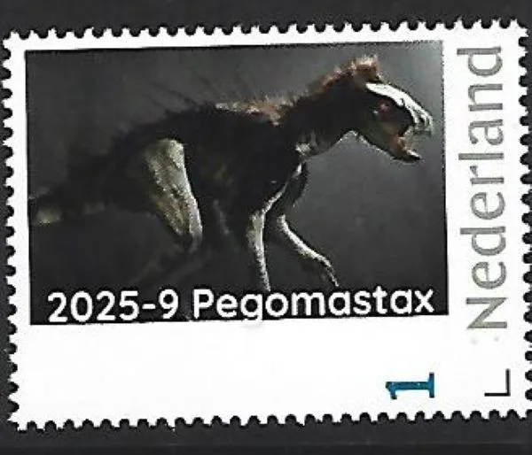Nederland 2025-9 Prehistorie Prehistoric: Pegomastax postfris/mnh