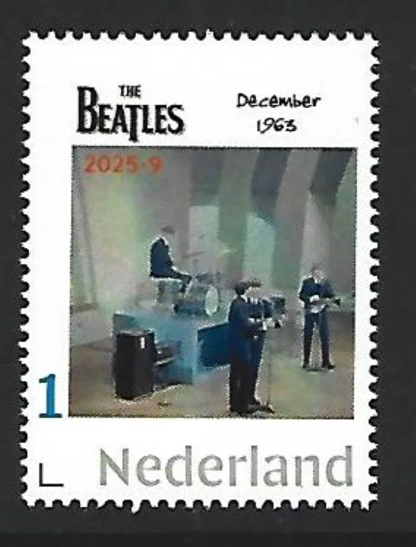 Netherlands 2025-9 The Beatles: 1963 MNH