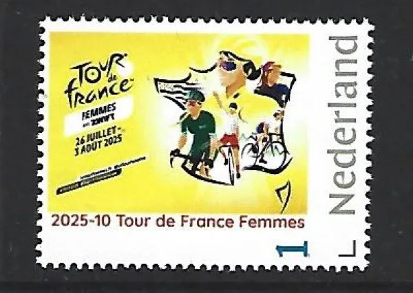 Nederland 2025-10 Wielrennen Cycling: Tour de France Femmes postfris/mnh