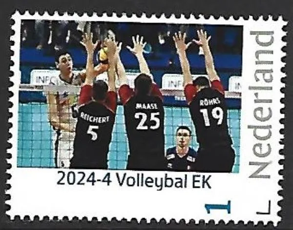 Pays-Bas 2024-4 Volleyball postfris/mnh