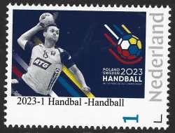 Pays-Bas 2023-1 Handball Championnats du Monde Pologne/Suède neuf/snh