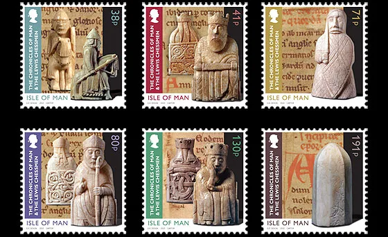 Isle of Man 2013 Chronicles of Man chessman postfris/mnh