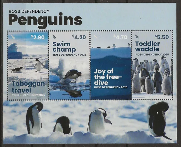 Ross Dependency 2025 Penguins m/s MNH