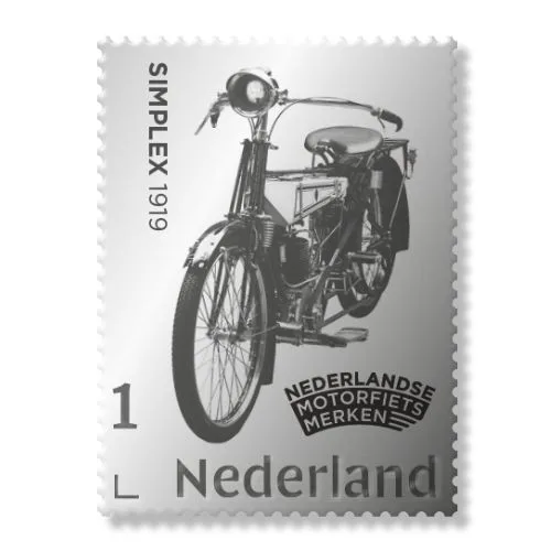 Nederland 2025-1 Motorcycle: Symplex 1919 ZILVER STAMPS in PACK postfris/mnh