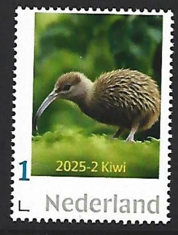 Nederland 2025-2 Nature: Kiwi postfris/mnh