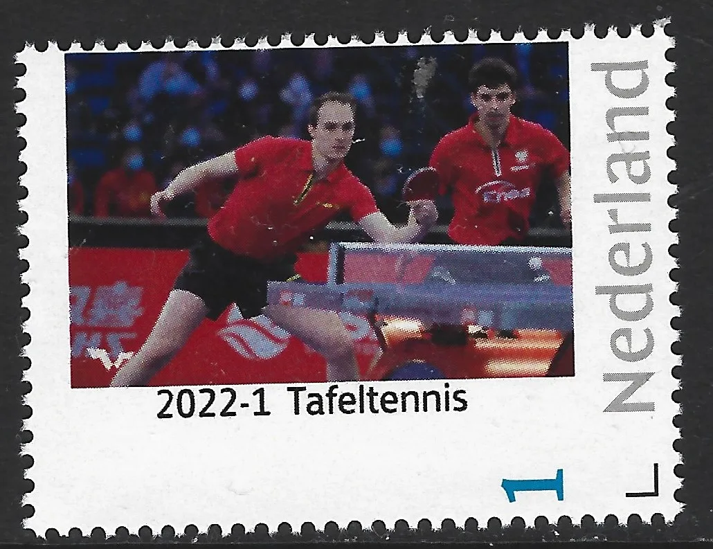 Niederlande 2022-1 Tischtennis: Europameisterschaften München postfrisch/ungebraucht