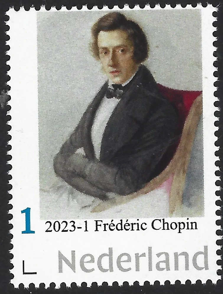 Pays-Bas 2023-1 Frédéric Chopin compositeur 1810-1849 neuf/mnh