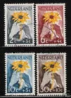 538-541 NIWIN-zegels 1949 gestempeld