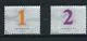 Netherlands 2748a-2749a Business stamps rate 1 and 2 stamps from mailer 2010