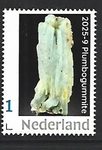 Netherlands 2025-9 Minerals: Plumbogummite MNH