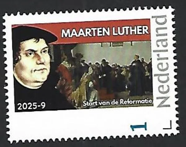 Nederland 2025-9 M Luther Reformatie: Start of the Reformation postfris/mnh