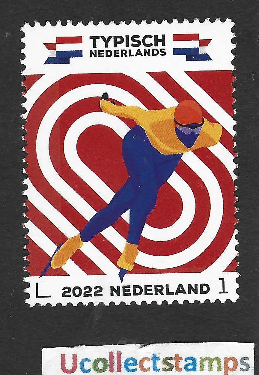 Netherlands 2022 Typically Dutch Skating 4001 MNH