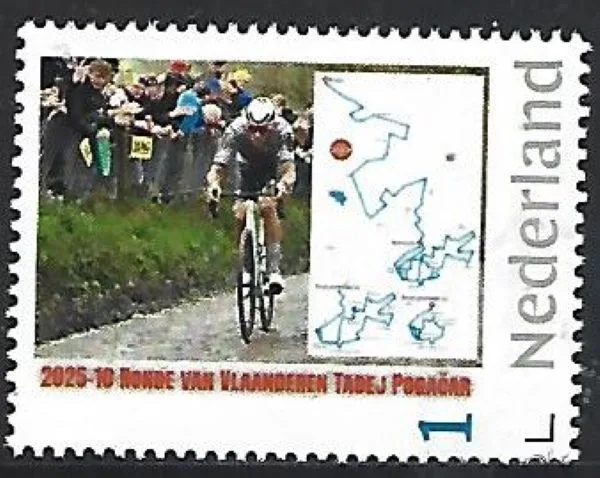 Nederland 2025-10a Wielrennen Cycling: ronde van Vlaanderen postfris/mnh