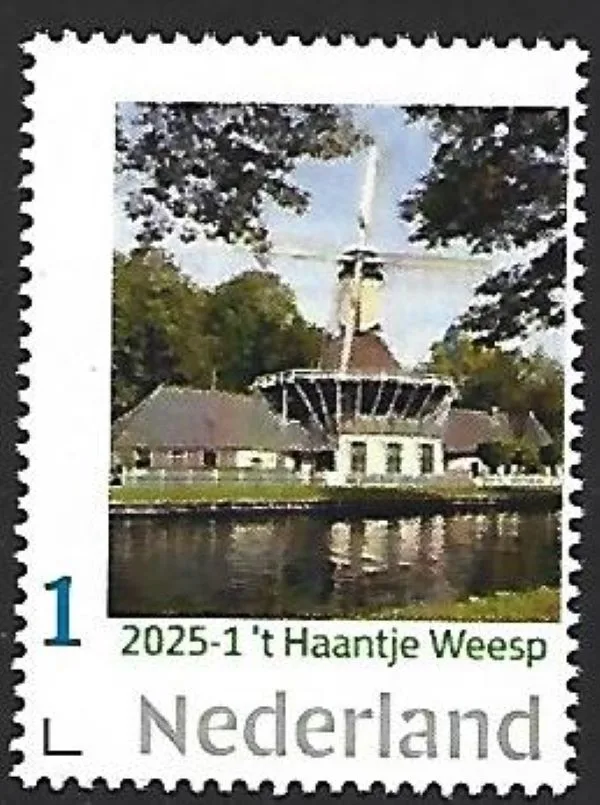 Netherlands 2025-1 Windmill 't Haantje Weesp MNH