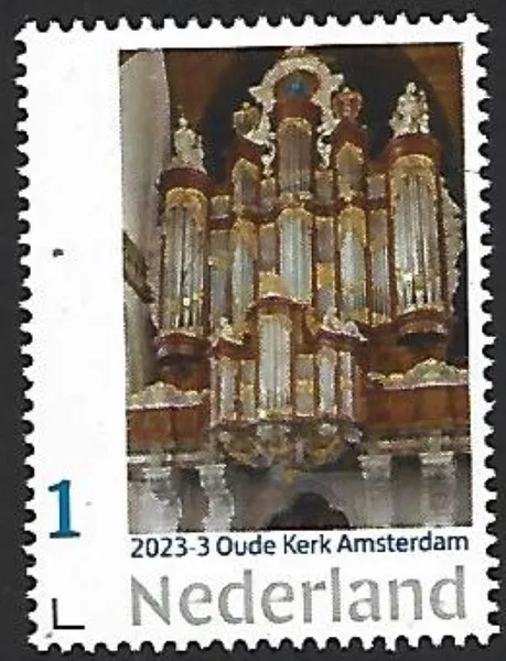 Nederland 2024-3 Orgel Organ: Oude Kerk Amsterdam postfris/mnh